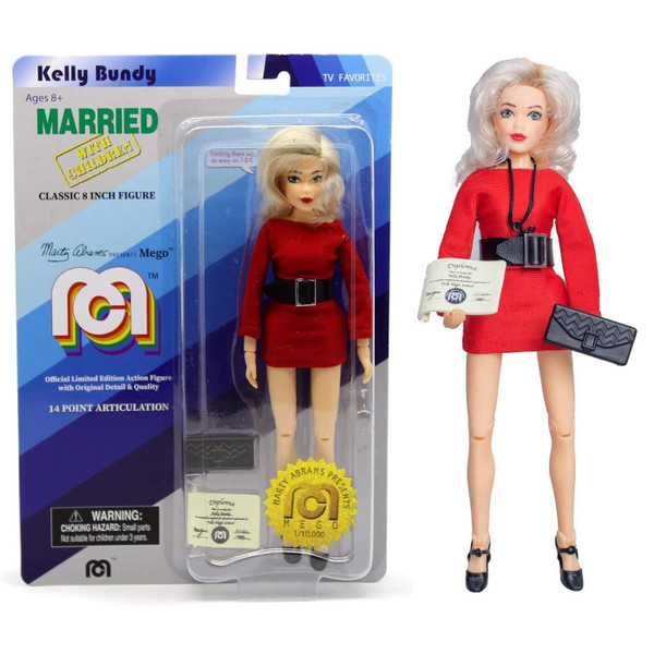 Marty Abrams Presents MEGO Kelly Bundy Married with Children Classic 8" Ltd. Ed. Figure 62737