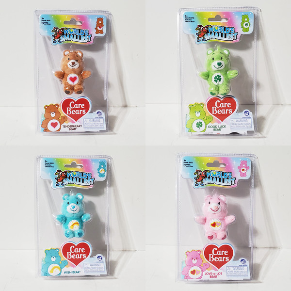 Worlds Smallest Care Bears Plush Toy Super Impulse 5012
