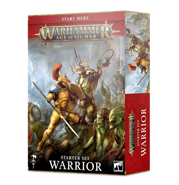 Warhammer Age of Sigmar AOS Warrior Starter Set Citadel Miniatures Games Workshop 80-15