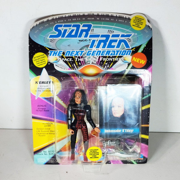 Vintage 1993 Star Trek TNG The Next Generation Ambassador K'Ehleyr Action Figure Playmates 6059