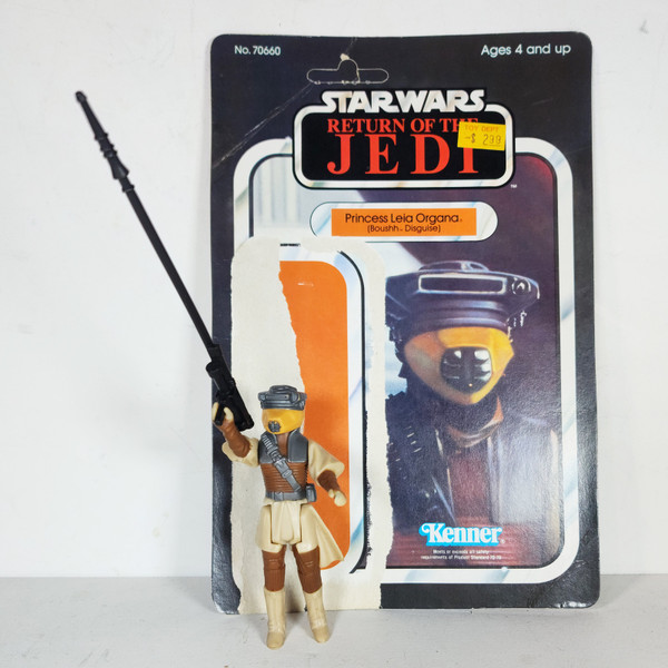 Vintage 1983 Kenner Star Wars Return of the Jedi Princess Leia (Boushh Disguise) Action Figure 70660