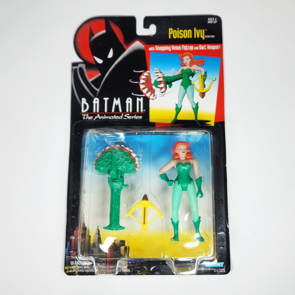 Vintage 1993 Kenner Batman The Animated Series Poison Ivy Action Figure 64012