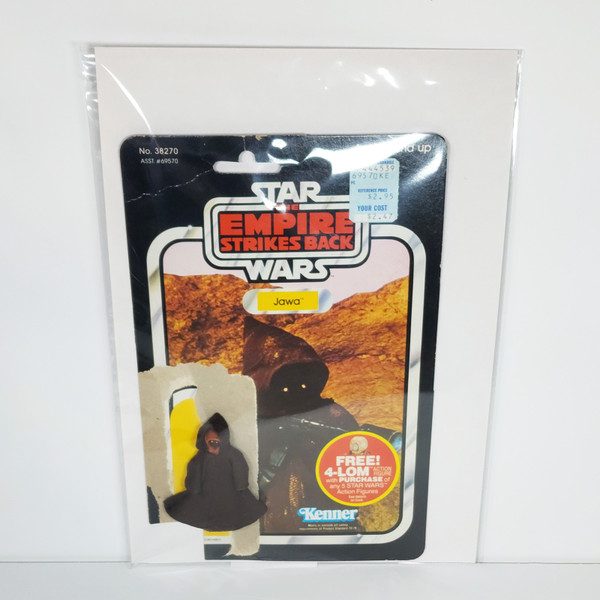 Vintage 1982 Star Wars Empire Strikes Back Jawa Action Figure Kenner 38270