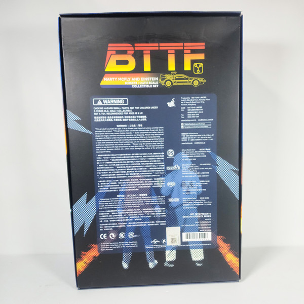 Marty McFly with Einstein MMS Edition 1/6 Scale Hot Toys Back to the ...