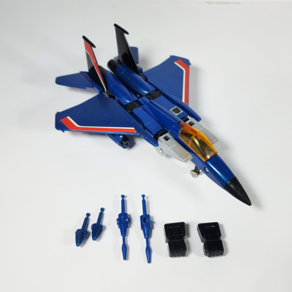 Vintage 1985 Transformers G1 Thundercracker Decepticon Action Figure Hasbro 5782
