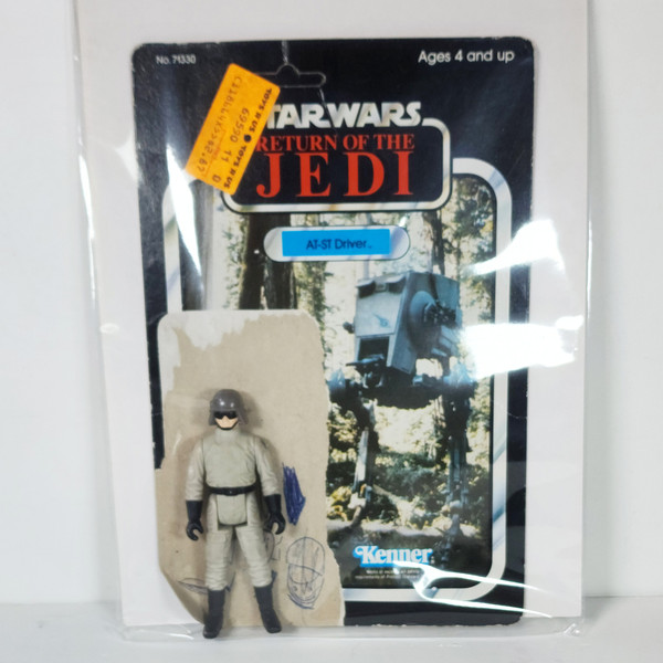 Vintage 1983 Star Wars Return of the Jedi AT-ST Driver Action Figure Kenner 71330