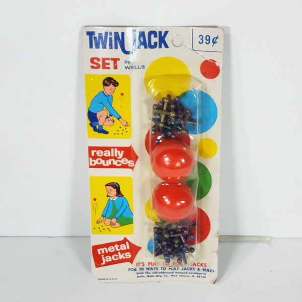 Vintage 1960's Twin Jack Set by Wells Mfg Co Ohio