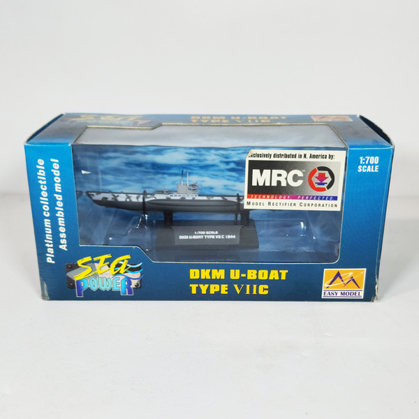 Easy Model DKM U-Boat Type VIIC Submarine 1:700 Scale Plastic Display Model MRC 37316