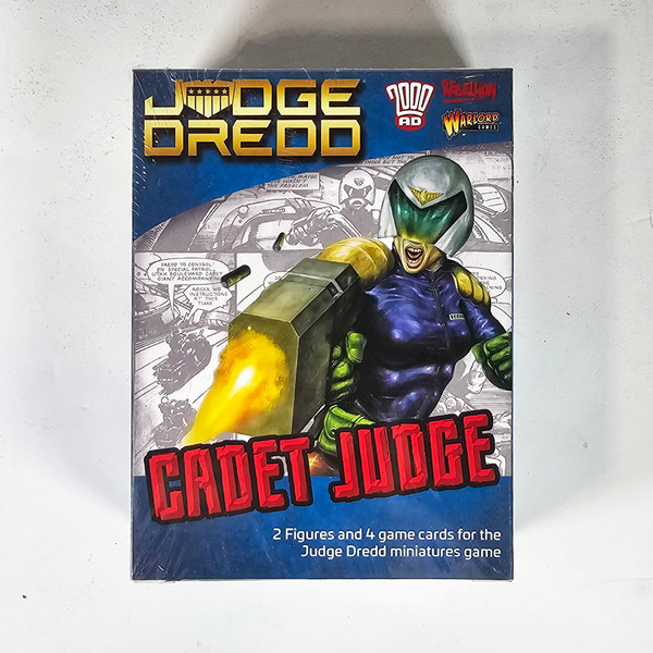 2000 AD Judge Dredd Miniatures Game Cadet Judge  Warlord Games 652210109