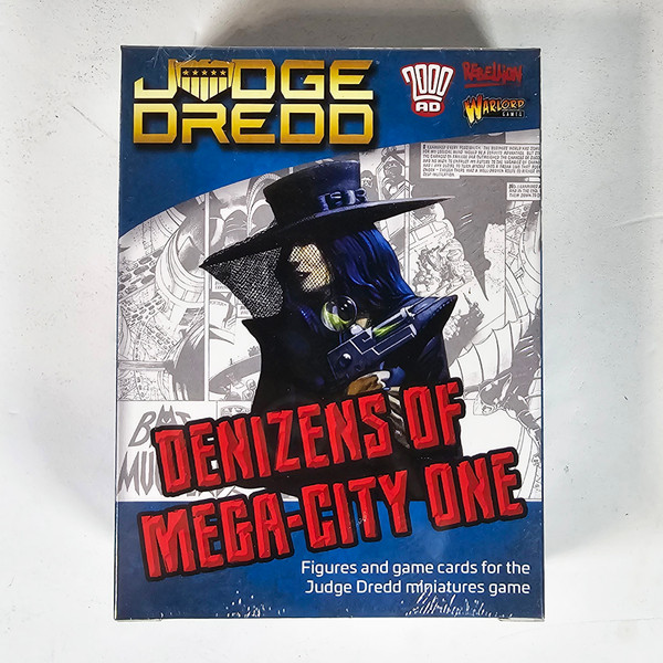 2000 AD Judge Dredd Miniatures Game Denizens Of Mega-City One Warlord Games 652210203