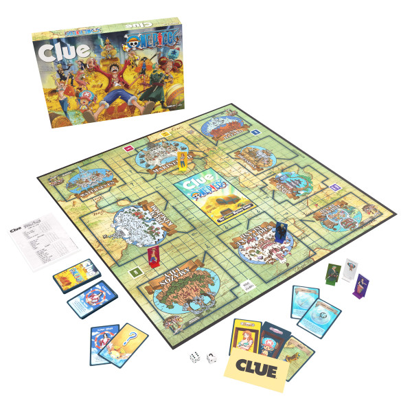 USAOpoly OP Games Clue One Piece Edition CL113 (Contents)