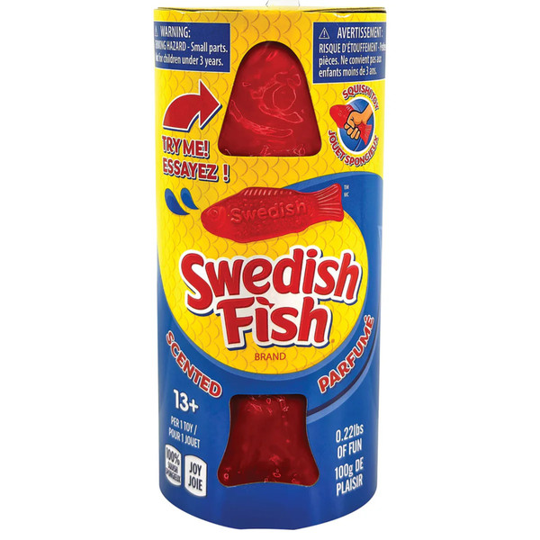 Incredible Novelties Swedish Fish Scented Squishy Stretchi Stress Toy (Front View)