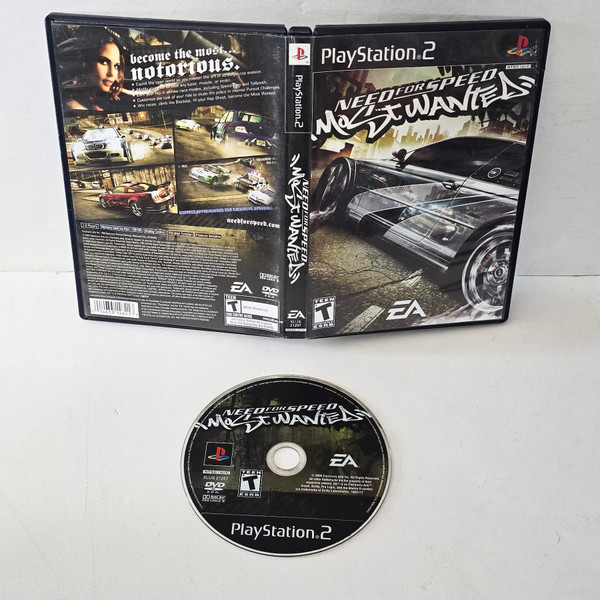 Playstation PS2 NFS Need For Speed Most Wanted Video Game