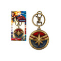 Monogram Captain Marvel Enameled Pewter MCU Key-Chain Key-Ring MG69007