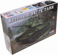 Russian T-34/76 Tank 1:48 Scale Hobby Boss Plastic Model Kit #84808