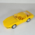 Vintage 1992 Chevy C4 Corvette ZR-1 Chevrolet Dealer Promo Car Yellow AMT ERTL 6575