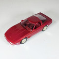 Vintage 1991 Chevy C4 Corvette ZR-1 Chevrolet Dealer Promo Car Medium Brilliant Red Metallic  AMT ERTL 6034