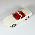 Vintage 1992 Chevy C4 Corvette ZR-1 Convertible Chevrolet Dealer Promo Car Arctic White AMT ERTL 8923