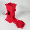 Castle Dice Tower Custom 3D Print 8.25" Tall