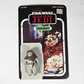 Vintage 1984 Kenner Star Wars Return of the Jedi Chief Chirpa Action Figure 65 Card Back 70690