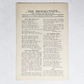 The Brooklynite Official Publication of the Blue Pencil Club Vol 18 No 3 September 1928