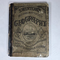 Swinton's Elementary Geography & Complete Shorter Course 1875 Antique Textbook SWINTEG