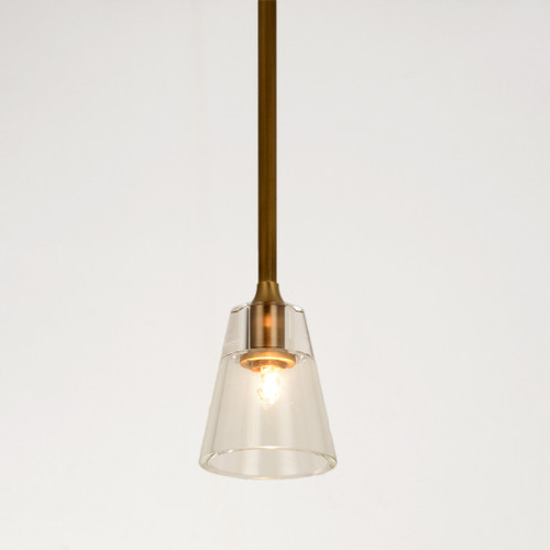 Scepter Long Pendant Brass