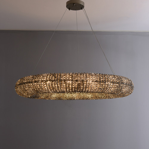 Hale Crystal Clear Chandelier 32"