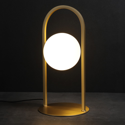 Lunar-II Table Lamp Brass