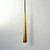 Arrow Crystal Pendant Brass