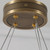 Globe Brass Chandelier 8 Lights