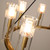Carney Chandelier 10 Lights Brass