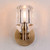 JRS Charles Crystal Wall Sconce Brass 