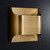 JRS Luther Double Lights Wall Sconce Brass