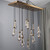 Rachael Linear Chandelier 48" Brass