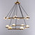 Ecaterina Two-tier Round Chandelier 38"