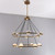 Ecaterina Two-tier Round Chandelier 38"