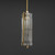 Avner Single Brass Pendant