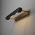 Black Rectangular Box Wall Sconce