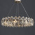 Scale Crystal Round Chandelier 12 Lights