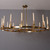 Crown Round Chandelier 72"