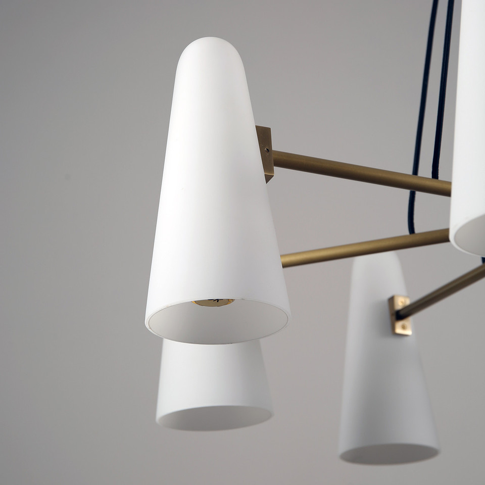 Sky Angle Plafoniera LED Dimmerabile 28W - Telecomando, Regolabile 3000-6000K, 2500 LM, 48 Cm, Per Camera Da Letto E Soggiorno