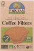 IF YOU CARE: Coffee Filters No. 2 Size, 100 Filters New