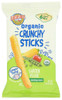 EARTHS BEST: Organic Crunchy Sticks Garden Veggie, 0.56 oz New