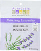 AURA CACIA: Aromatherapy Mineral Bath Relaxing Lavender, 2.5 oz New