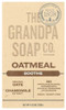 GRANDPAS: Soap Bar Oatmeal, 4.25 oz New