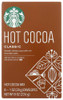 STARBUCKS: Cocoa Hot Classic Box 8Pc, 8 oz New