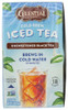 CELESTIAL SEASONINGS: Cold Brew Iced Tea Unsweetened Black Tea, 18 bg New
