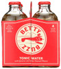 BETTY BUZZ: Tonic Water Cocktail Mixer 4 Pack, 36 fo New