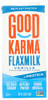 GOOD KARMA: Flax Milk Prtn Van, 32 fo New
